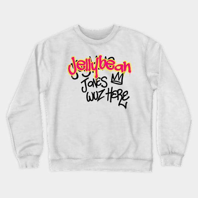 JB wuz here Crewneck Sweatshirt by xyurimeister